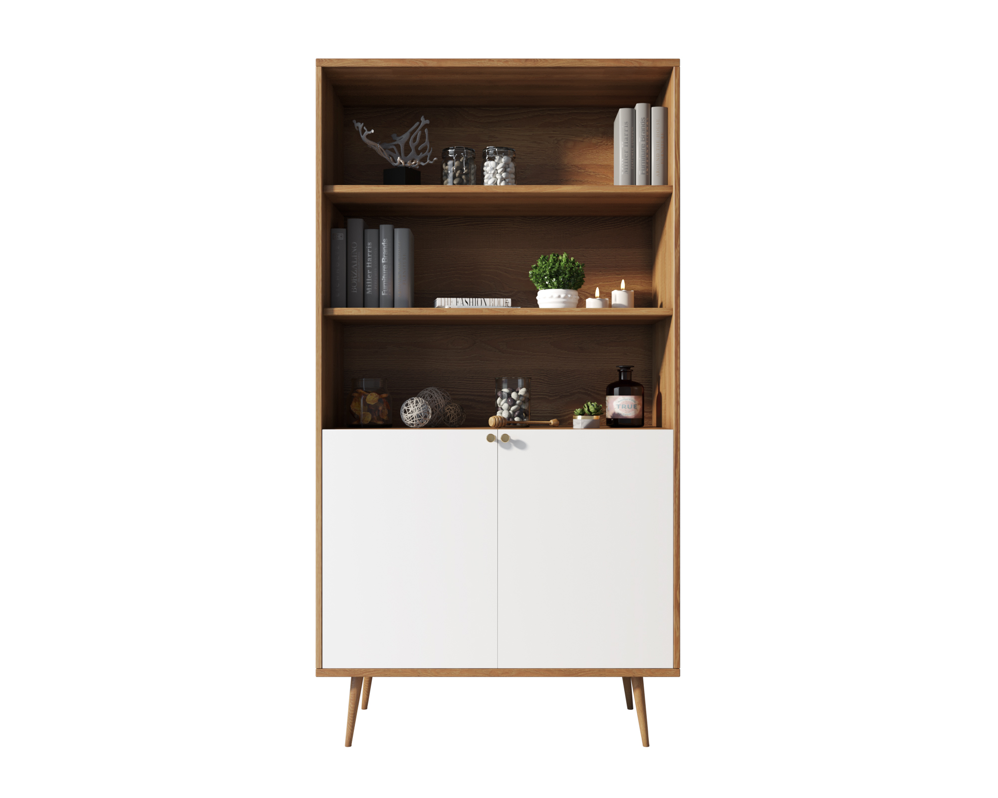 Стеллаж с дверками